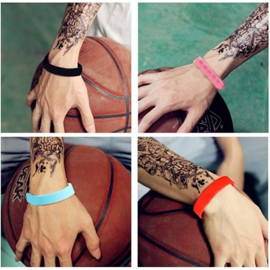 7PCS Silicone Bracelet Set For Men Women Wristbands Rubber Band Bracelets Assorted Colors Gifts Bracelets Sport 7PCS Silicone Bracelet Set For Men Women Wristbands Rubber Band Bracelets Assorted Colors Gifts Bracelets Sport